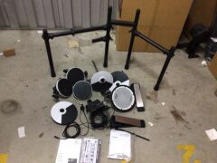 Roland V-Drums TD-02KVDAP Electronic Drum Kit with optional Hardware Pack (Stool &amp; Sticks) - 2