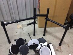 Roland V-Drums TD-02KVDAP Electronic Drum Kit with optional Hardware Pack (Stool &amp; Sticks) - 8