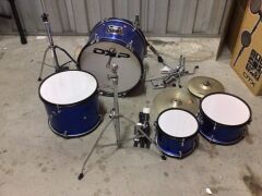 DXP 5-Piece Junior Plus Drum Kit Blue - 2