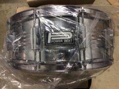 Partial refund Powerbeat 14 X 05 Inch Snare Drum W/Cymbal Combo Kit - 4