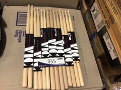 7 x Assorted Vic Firth American Classic Wood tip Drumstick Pairs - 2