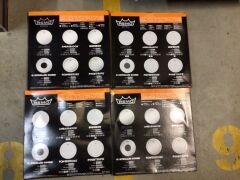 4 x Assorted Remo 13 Inch Drumheads - 3