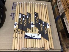 9 x Vic Firth Nova Drumsticks - 2