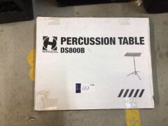 Hercules DS800B Professional Heavy Duty Percussion Table - 2