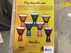 Toca Freestyle Colorsound Series 7" Djembe, Various Colours - 4