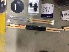 Bundle of Assorted Drum Accessories - 6