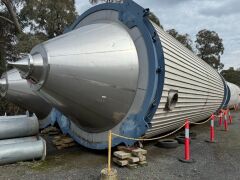 1 x Fermentation Tank, Stainless Steel, Triple, Jacketed/Insulated, 11300 x 4800