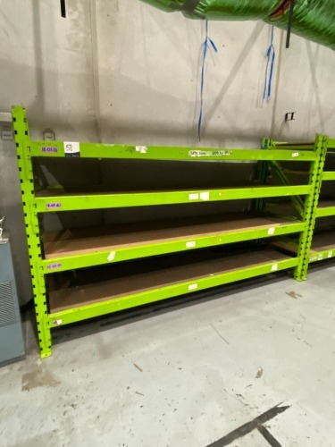 Single Bay of Heavy Duty Shelving