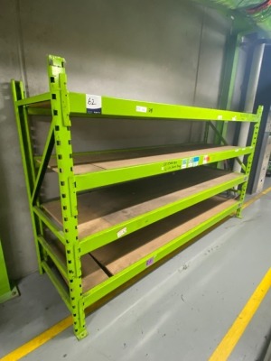 Single Bay of Heavy Duty Shelving