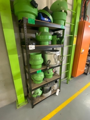 Quantity of 4 x Shelving Units