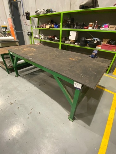 Fabricated Steel Worktable