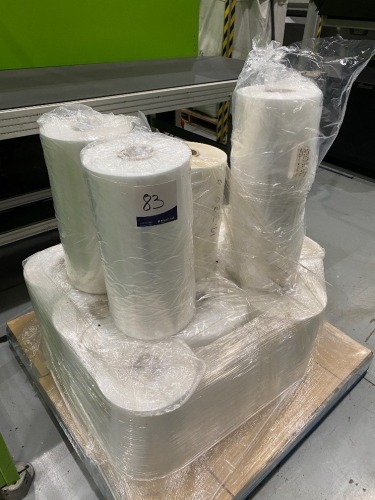 Quantity of 14 Rolls of Plastic Film