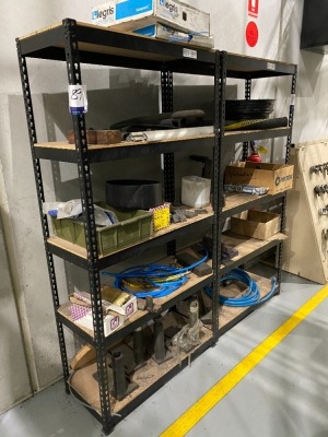 Quantity of 2 x Shelving Units