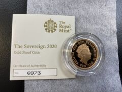 2020 George III Privy Full Sovereign Gold Proof Coin Box - 4