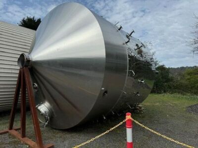 Water Tank (Hot Liquor, Tank) Stainless Steel, Jacketed, 30000 Litre