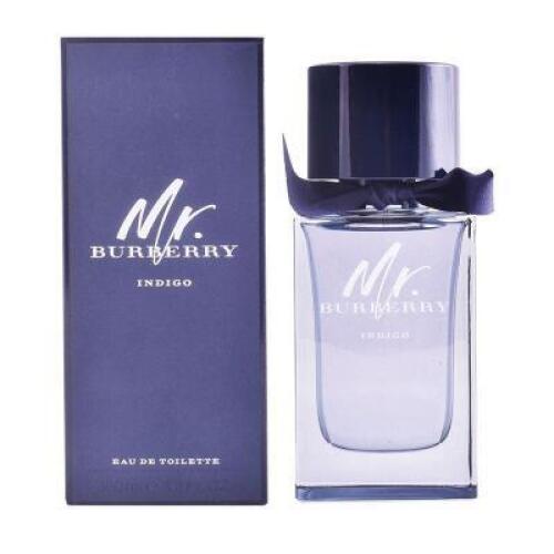 3x Burberry Mr Burberry Indigo Eau De Toilette 100ML