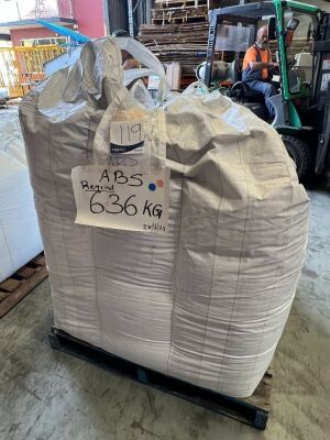 Approx. 636Kg Of ABS Regrind