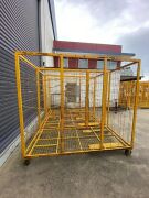 Heavy Duty Fabricated Steel Caged Production Trolley - 4