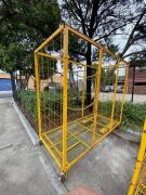 Heavy Duty Fabricated Steel Caged Production Trolley - 2