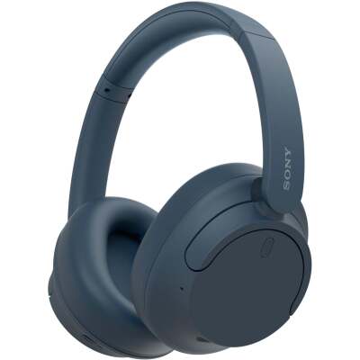 Sony WH-CH720 Wireless Noise Cancelling Over-Ear Headphones (Blue)-Box Damage & Molding on Box