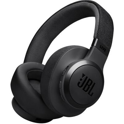 JBL Live 770NC Wireless True Adaptive Noise Cancelling Over-Ear Headphones-Packaging still wet