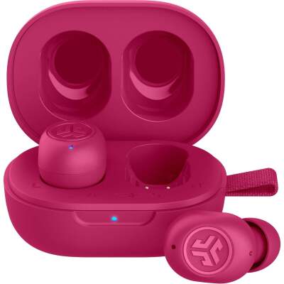 2x JLab JBuds Mini True Wireless In-Ear Headphones (Pink)