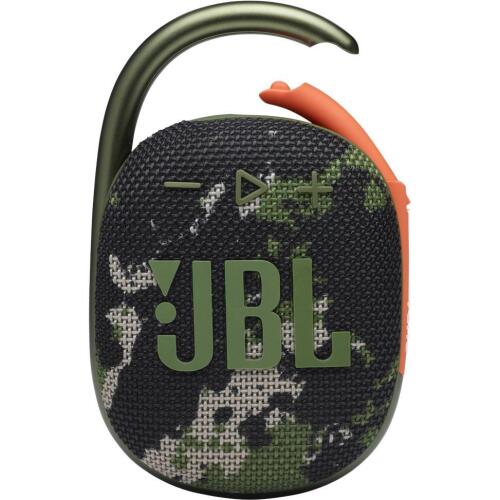 2x JBL Clip 4 Portable Bluetooth Speaker (Squad)