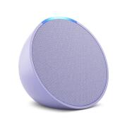 2x Amazon Echo Pop Compact Smart Speaker (1x LAVENDER BLOOM & 1x MIDNIGHT TEAL)