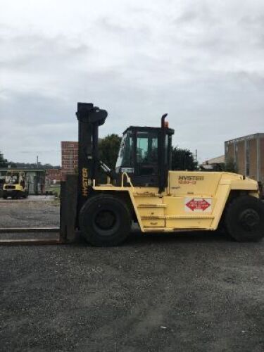 2004 Hyster 4 Wheel 18 Tonne Counterbalance Forklift Model: H18.00XM-12. Location: TAS