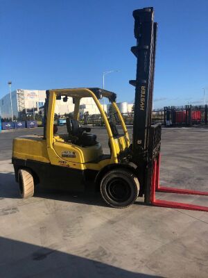 Hyster 4 Wheel 5 Tonne Counterbalance Forklift Model: H5-0FT. Location: VIC.
