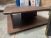 Coffee Table. W105 x D105 x H37.5cm in Eucalyptus