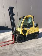 2014 Hyster 4 Wheel 3.5 Tonne Counterbalance Forklift Model: H 3.5FT. Enclosed Cabin. Location: VIC - 2