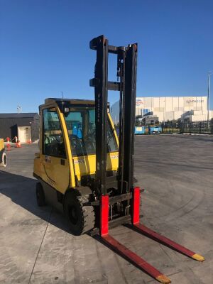 2014 Hyster 4 Wheel 3.5 Tonne Counterbalance Forklift Model: H 3.5FT. Enclosed Cabin. Location: VIC