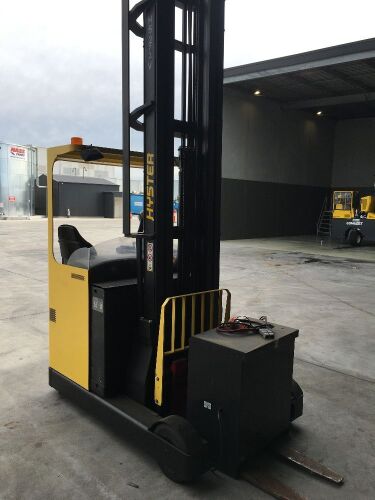 Hyster Sit Down Reach Truck, Model: R2.0H. Location: VIC *RESERVE MET*