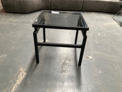 1 x Glass Coffee Table 55cm (w) x 55cm (d) x 50cm (h) - 3