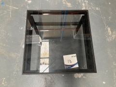 1 x Glass Coffee Table 55cm (w) x 55cm (d) x 50cm (h) - 5