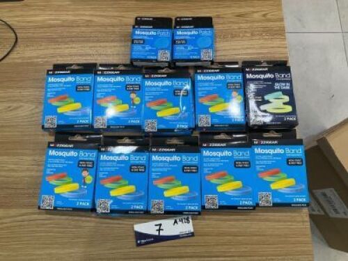 Bundle of Assorted Mozzigear Mosquito Band Packs & Patches