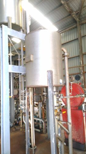 1980 Stainless Steel Mixing Tank