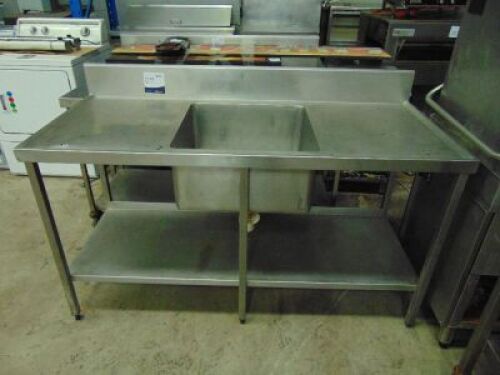 1.2m Stainless Steel Single Pot Sink