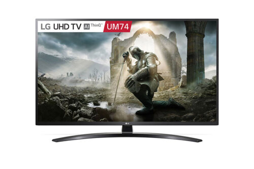LG 65 Inch UM74 4K UHD HDR ThinQ AI Smart LED TV 65UM7400PTA