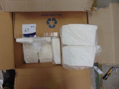 DNL Box of Detpak Cardboard Burger Boxes