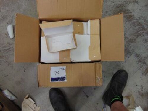 DNL Box of Natural Colour Takeaway Boxes - Approx. 250 boxes.