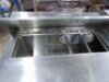 Jono Refrigeration Commercial Salad Prep - Three Small Door Salad Prep Fridge - 9 x 1/3 GN Pan (Pan not included) - 6