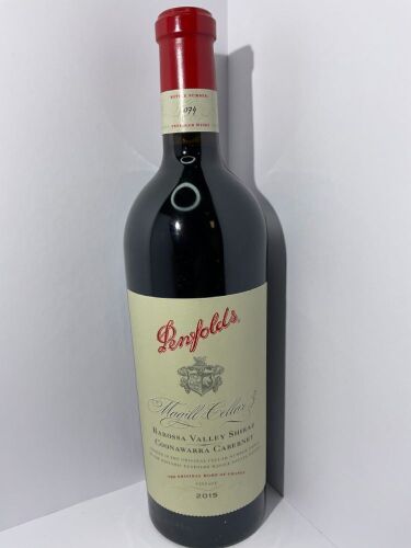 Penfolds Magill Cellar 3 Shiraz Cabernet 2015 (1x 750mL) (Individually numbered bottle) - See Description