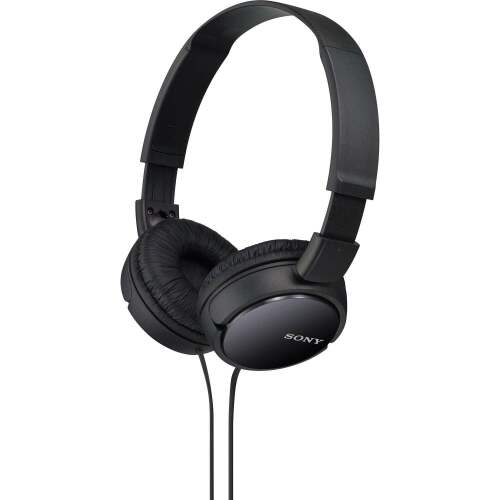 2x Sony MDR-ZX110 On-Ear Headphones (Black)