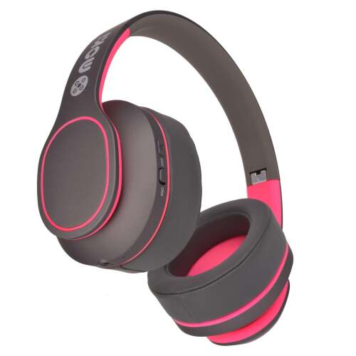 Moki Navigator ANC Volume Limited Kids Headphones (Pink)