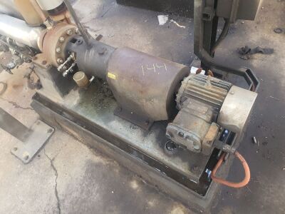 Harland Pump Centrifugal Alcohol Transfer Ex D-302 (Tc) Assetid 27774