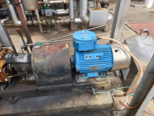 Thomps K&L Pump Centrifugal Meg Column Bottoms Ex D1201 (Hydrotitan) Assetid 27749