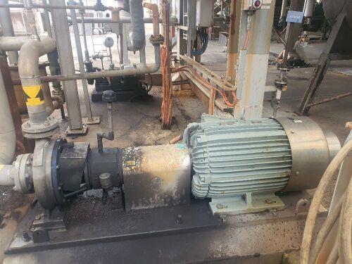 Abs Scan Pump Centrifugal Hp Cw Booster Ex Qf-19 (Lp-Nb-100X65-32-26) Assetid 29431