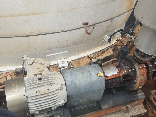 Thomps K&L Pump Centrifugal Raw Material Tank Ex F-4209 (Hydrotitan) Assetid 28004